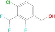 (4-Chloro-3-(difluoromethyl)-2-fluorophenyl)methanol