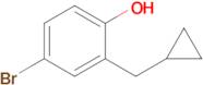 4-Bromo-2-(cyclopropylmethyl)phenol