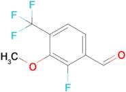 2-Fluoro-3-methoxy-4-(trifluoromethyl)benzaldehyde