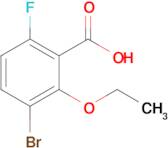 3-Bromo-2-ethoxy-6-fluorobenzoic acid