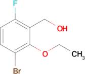 (3-Bromo-2-ethoxy-6-fluorophenyl)methanol