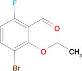 3-Bromo-2-ethoxy-6-fluorobenzaldehyde