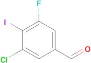 3-Chloro-5-fluoro-4-iodobenzaldehyde