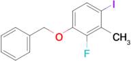 1-(Benzyloxy)-2-fluoro-4-iodo-3-methylbenzene