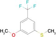 (3-Methoxy-5-(trifluoromethyl)phenyl)(methyl)sulfane