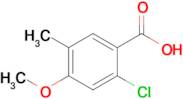 2-Chloro-4-methoxy-5-methylbenzoic acid