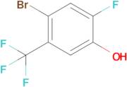 4-Bromo-2-fluoro-5-(trifluoromethyl)phenol