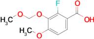 2-Fluoro-4-methoxy-3-(methoxymethoxy)benzoic acid