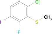 (6-Chloro-2-fluoro-3-iodophenyl)(methyl)sulfane