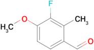 3-Fluoro-4-methoxy-2-methylbenzaldehyde