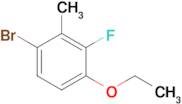 1-Bromo-4-ethoxy-3-fluoro-2-methylbenzene