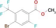 Methyl 4-bromo-2-fluoro-5-(trifluoromethyl)benzoate