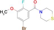 (5-Bromo-2-fluoro-3-methoxyphenyl)(thiomorpholino)methanone