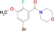 (5-Bromo-2-fluoro-3-methoxyphenyl)(morpholino)methanone