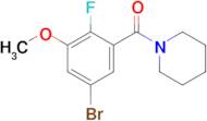 (5-Bromo-2-fluoro-3-methoxyphenyl)(piperidin-1-yl)methanone