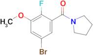 (5-Bromo-2-fluoro-3-methoxyphenyl)(pyrrolidin-1-yl)methanone