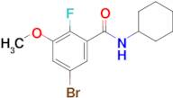 5-Bromo-N-cyclohexyl-2-fluoro-3-methoxybenzamide