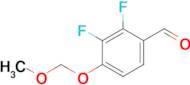 2,3-Difluoro-4-(methoxymethoxy)benzaldehyde