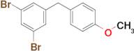 1,3-Dibromo-5-(4-methoxybenzyl)benzene