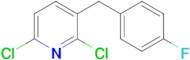 2,6-Dichloro-3-(4-fluorobenzyl)pyridine