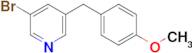 3-Bromo-5-(4-methoxybenzyl)pyridine