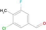 3-Chloro-5-fluoro-4-methylbenzaldehyde