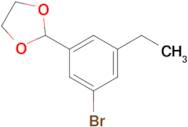 2-(3-Bromo-5-ethylphenyl)-1,3-dioxolane