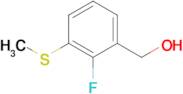 (2-Fluoro-3-(methylthio)phenyl)methanol