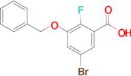 3-(Benzyloxy)-5-bromo-2-fluorobenzoic acid