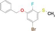 (3-(Benzyloxy)-5-bromo-2-fluorophenyl)(methyl)sulfane