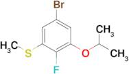 (5-Bromo-2-fluoro-3-isopropoxyphenyl)(methyl)sulfane