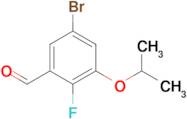 5-Bromo-2-fluoro-3-isopropoxybenzaldehyde