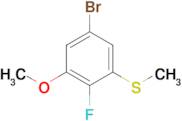 (5-Bromo-2-fluoro-3-methoxyphenyl)(methyl)sulfane