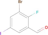 3-Bromo-2-fluoro-5-iodobenzaldehyde