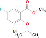 Methyl 3-bromo-5-fluoro-2-isopropoxybenzoate