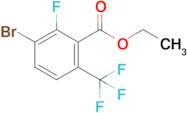 Ethyl 3-bromo-2-fluoro-6-(trifluoromethyl)benzoate