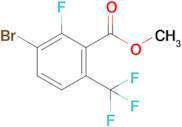 Methyl 3-bromo-2-fluoro-6-(trifluoromethyl)benzoate