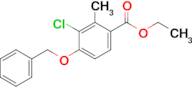 Ethyl 4-(benzyloxy)-3-chloro-2-methylbenzoate