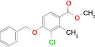 Methyl 4-(benzyloxy)-3-chloro-2-methylbenzoate