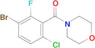 (3-Bromo-6-chloro-2-fluorophenyl)(morpholino)methanone