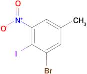 1-Bromo-2-iodo-5-methyl-3-nitrobenzene