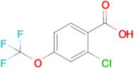 2-Chloro-4-(trifluoromethoxy)benzoic acid