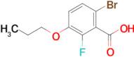 6-Bromo-2-fluoro-3-propoxybenzoic acid