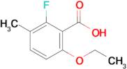 6-Ethoxy-2-fluoro-3-methylbenzoic acid