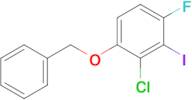 1-(Benzyloxy)-2-chloro-4-fluoro-3-iodobenzene