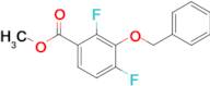 Methyl 3-(benzyloxy)-2,4-difluorobenzoate