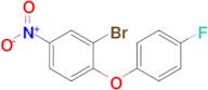 2-Bromo-1-(4-fluorophenoxy)-4-nitrobenzene