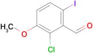 2-Chloro-6-iodo-3-methoxybenzaldehyde