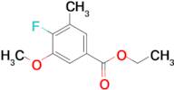 Ethyl 4-fluoro-3-methoxy-5-methylbenzoate