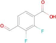 2,3-Difluoro-4-formylbenzoic acid